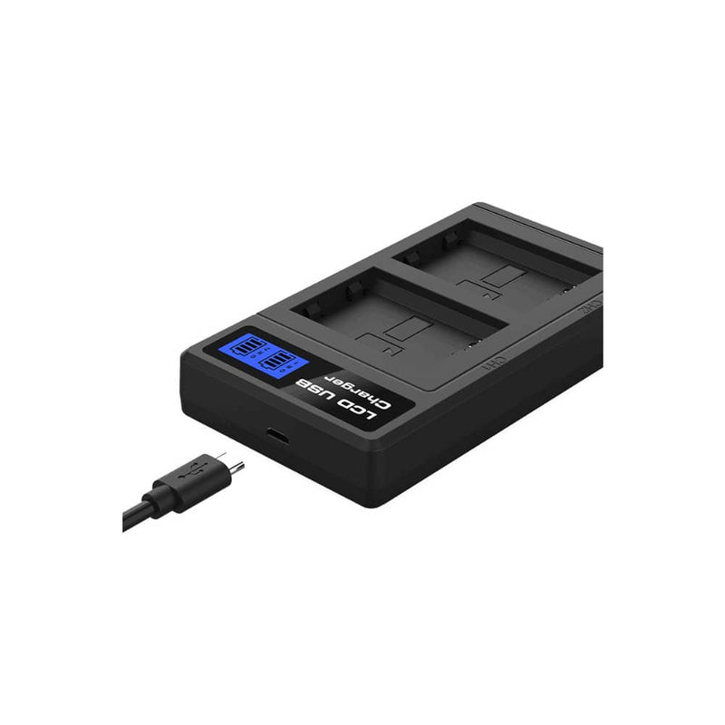 E-Photographic Dual Charger for Canon LP-E10 DSLR Battery