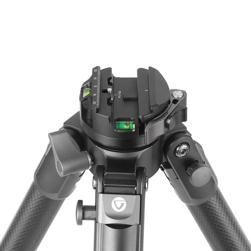 Vanguard Endeavor L 263CPR Carbon Shooting Tripod, 65mm Half-Bowl, Arca & Pic Rail Mount, 12kg Load