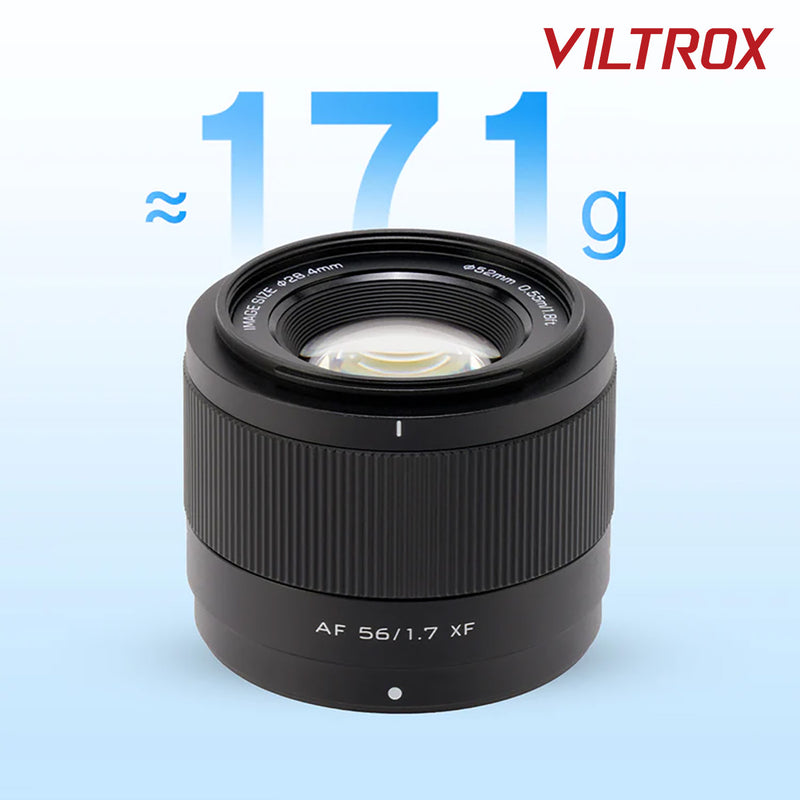 Viltrox AF 56mm f/1.7 XF STM APS-C Prime Lens for Fujifilm X-Mount Mirrorless Cameras