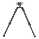 Vanguard EQ-PRECISION 2QSA Aluminium Gun Bipod with Ball Head & Pic Rail Mount – Ideal for Hunting and Target Shooting - Height:-26.5-36.5cm