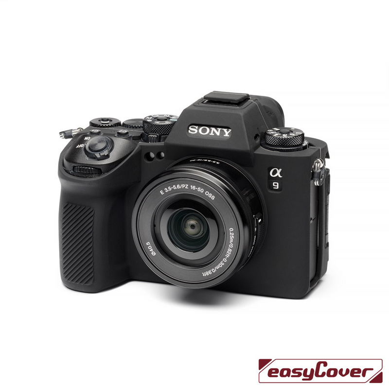 easyCover Silicone Protection Cover for Sony a9 II (Black)
