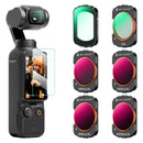 K&F Concept Magnetic UV + CPL + ND/PL(4+5+6+8 stops) Filter Set for DJI Osmo Pocket 3