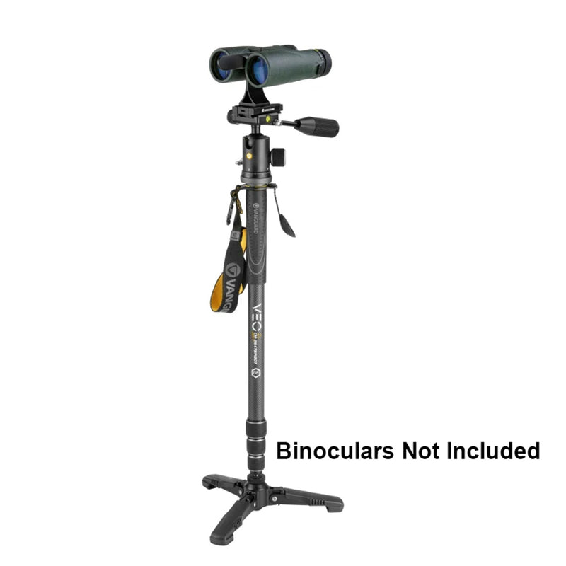 Vanguard VEO 2S CM-264TBP 120T Monopod + Ball/Pan Head & Foldable Tri-feet