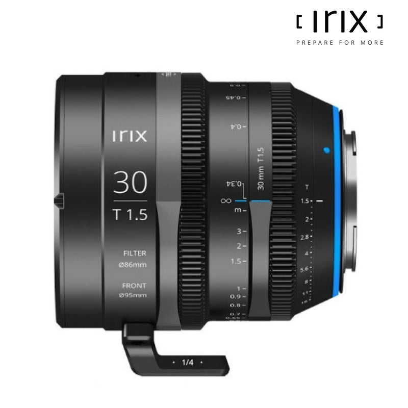 Irix 30mm T1.5 Manual Focus PRO Cinema Lens for Sony E-Mount Cameras - Metric Markings