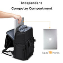 K&F Concept 25L Multi-Functional Camera Backpack with 16" Laptop Compartment-Grey - KF13-098V2