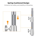 K&F Concept 280cm Portable Stainless Steel Light Stand; Load Capacity 8kgs - KF34.044