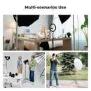 K&F Concept 280cm Portable Stainless Steel Light Stand; Load Capacity 8kgs - KF34.044