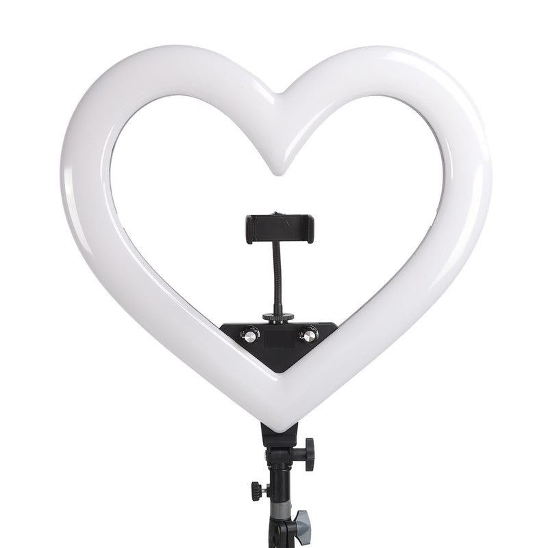 E-Photographic 19" Heart shaped RBG 48W LED Ring Light