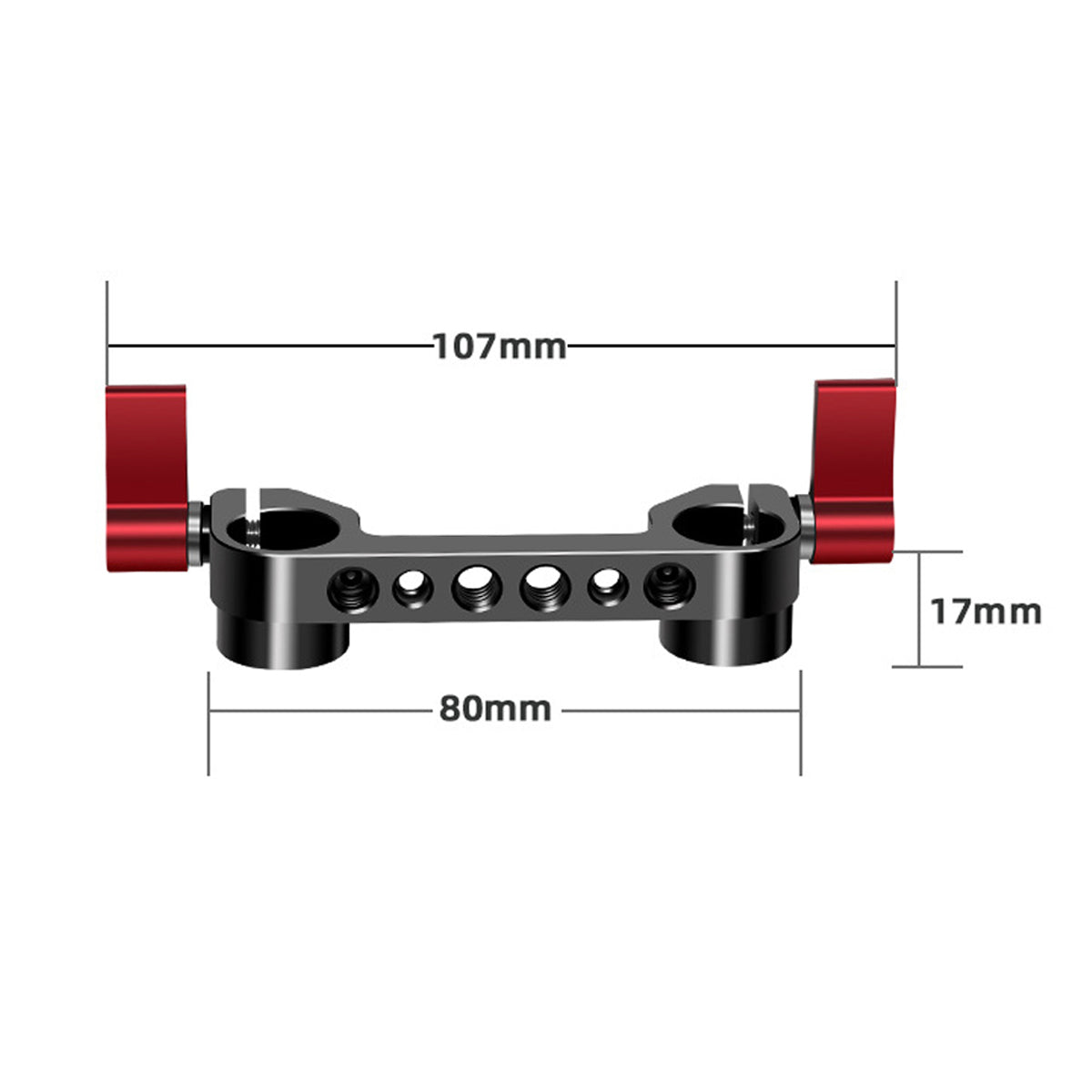 E-Photographic V-Lock Battery Mounting Plate with Clamp for Camera Rigs