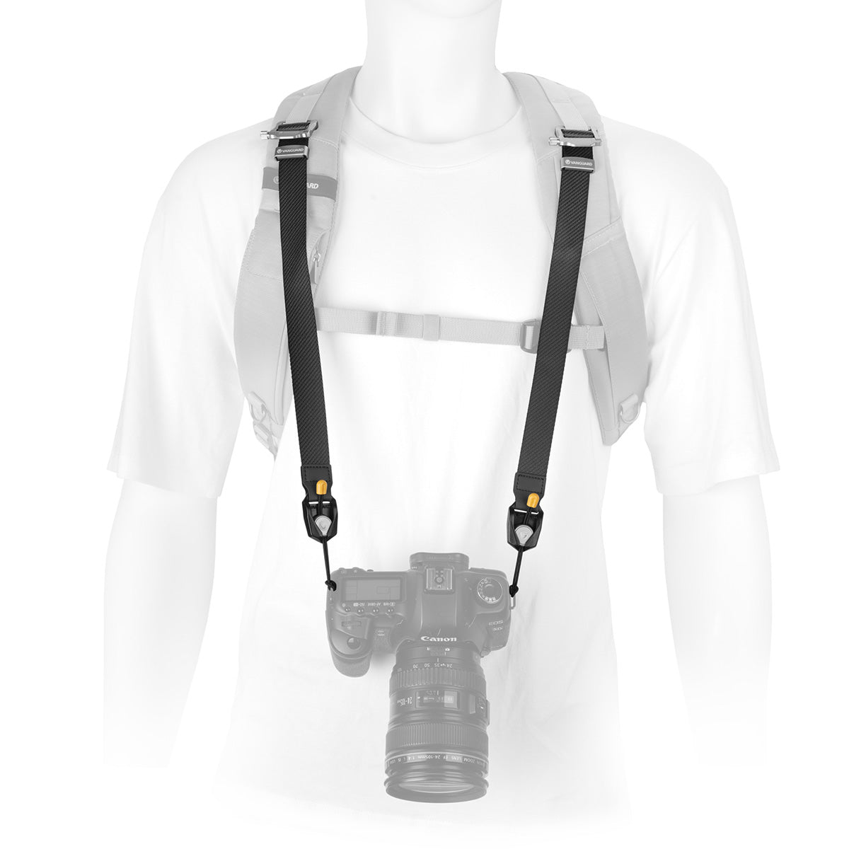 Vanguard Connect 3 in 1 NS38 Neck Strap with Quick Release/Adjust System – Black