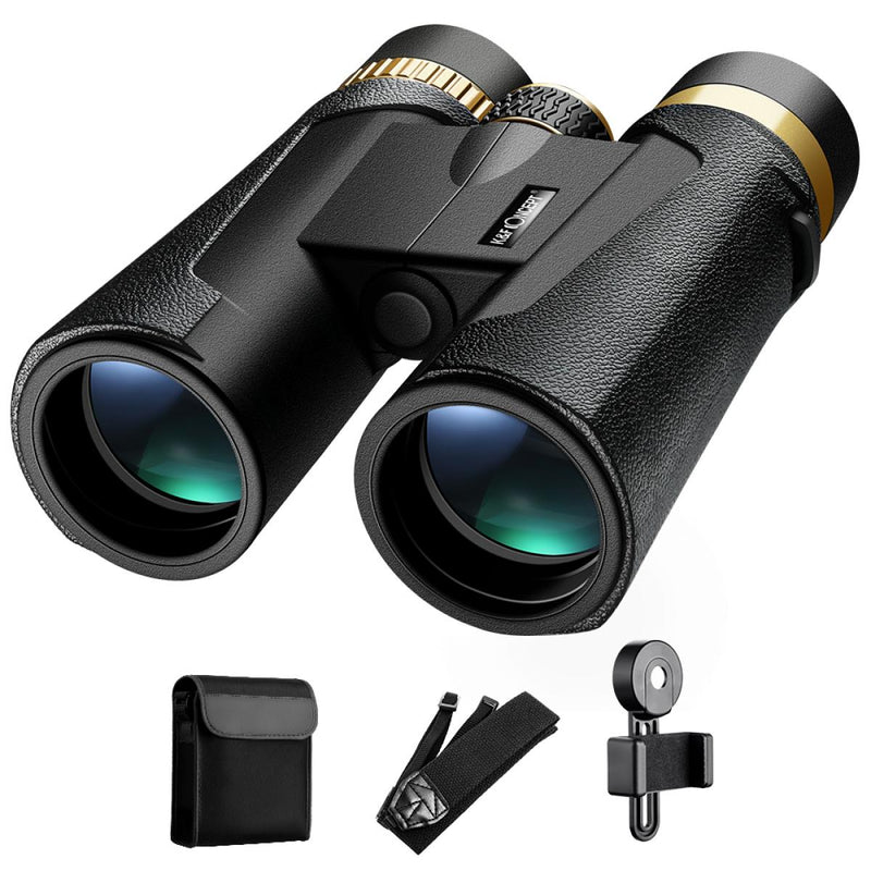 K&F Concept 12x42 BAK4 Binoculars German Schott AG Superior Optics-KF33-011
