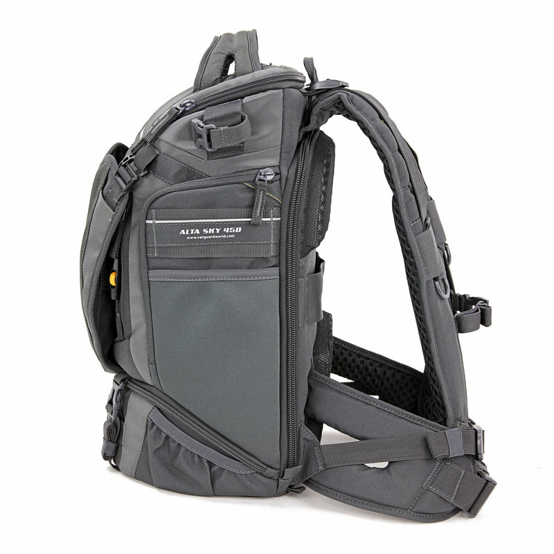 Vanguard Alta Sky 45D Rear Access Professional Camera Backpack-Black & Grey