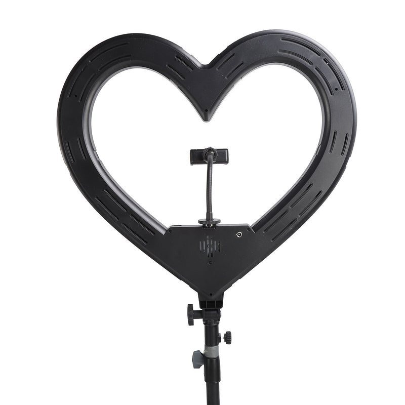 E-Photographic 19" Heart shaped RBG 48W LED Ring Light