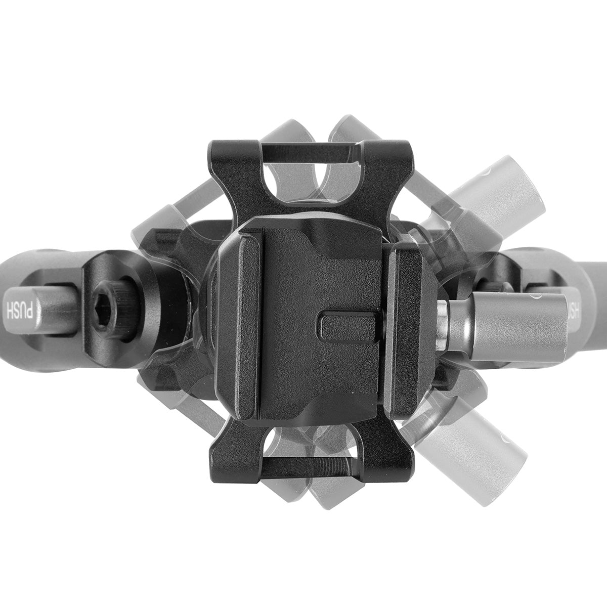 Vanguard EQUALIZER 1QSC Carbon Fiber Bipod with Picatinny Rail – Height: 20-26.5cm