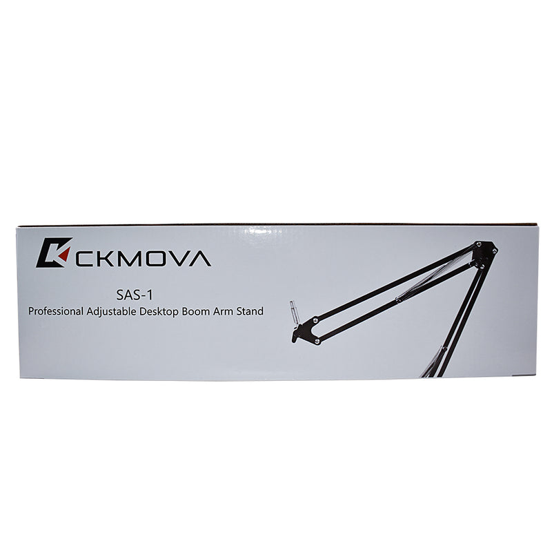 CKMOVA Professional Boom Arm Microphone Desktop Adjustable Stand SAS-1