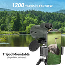 K&F Concept 12X50 Compact Monocular IP65 Water Resistant BAK4 Prisms & FMC Coatings