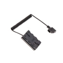 E-Photographic D-Tap to NP-F550 Coiled Dummy Battery Cable