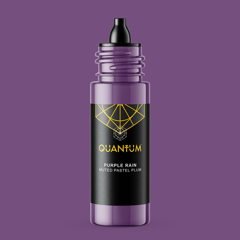 Quantum Premium Tattoo Ink - 1oz Purple Rain (Muted Pastel Plum) 30ml
