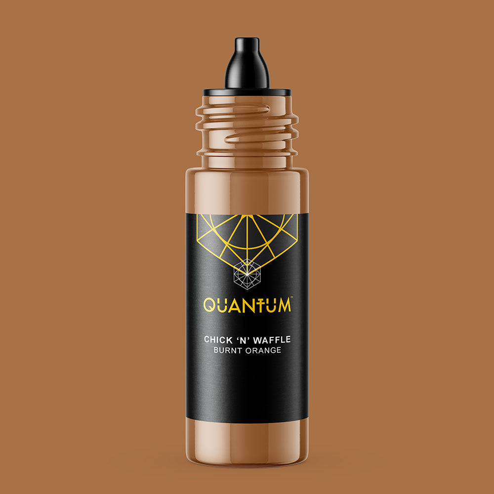 Quantum Premium Tattoo Ink - 1oz Chick 'n' Waffles (Burnt Orange) 30ml