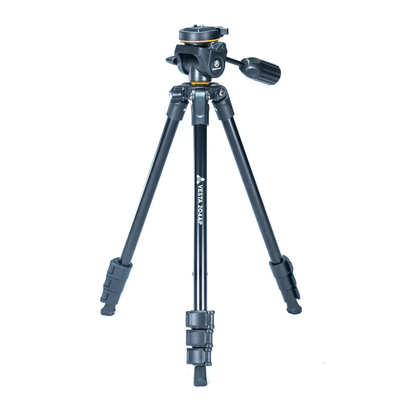 Vanguard Vesta 204AP 4-Leg Section Aluminium Pan Head, Weighs Just 1kg