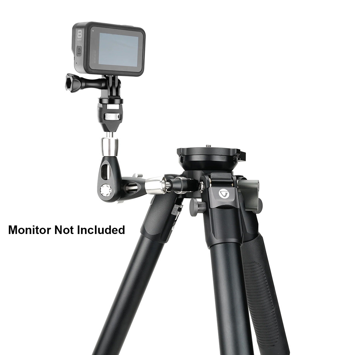 Vanguard Endeavor L 263AGM Aluminium Hunting/Shooting Tripod with GM-70 Rifle/Gun Clamp (12kg Load Capacity)