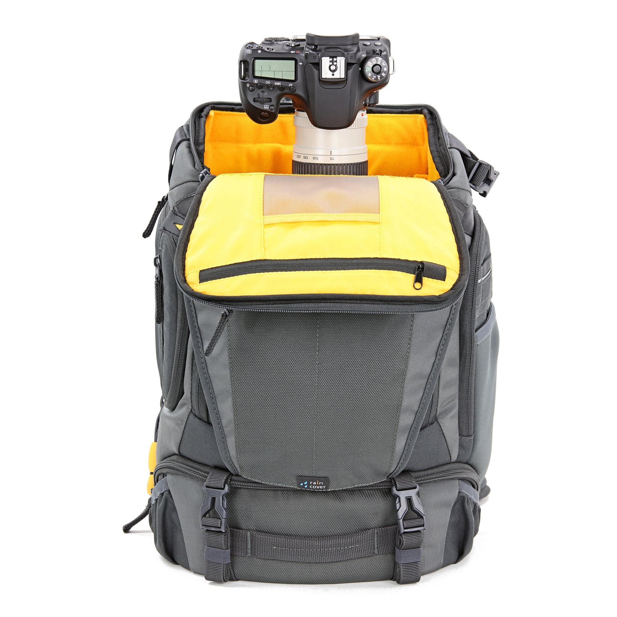 Vanguard Alta Sky 45D Rear Access Professional Camera Backpack-Black & Grey