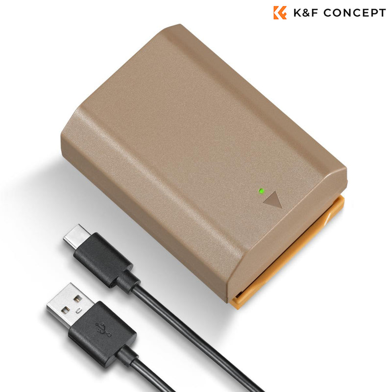 K&F Concept NP-FZ100 Battery for Sony with Type C Direct Chargeable Port - KF28-0023