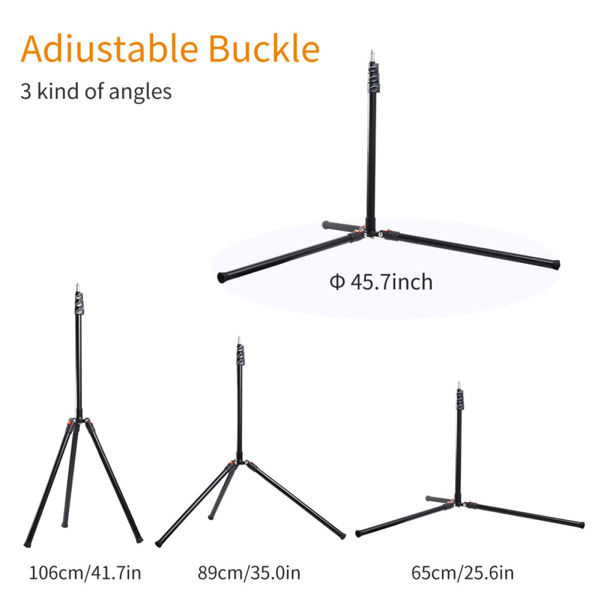 K&F Concept 2,2 meter Heavy Duty Professional Light Stand - KF34-009V1