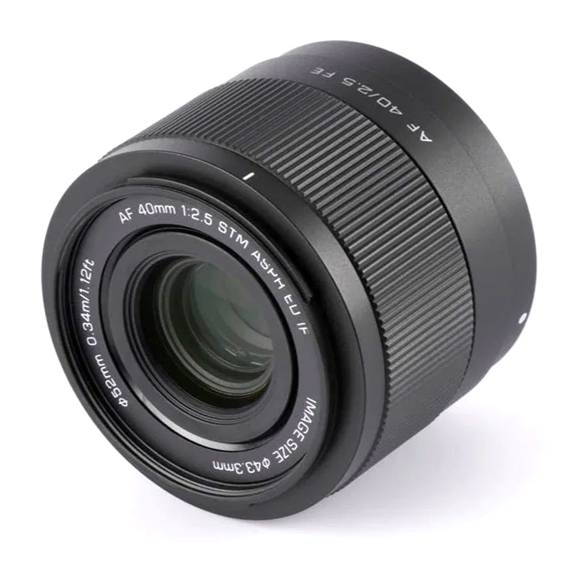 Viltrox eマウント レンズsony 40/2.5 AF VILTROX AF DustinAbbott.net - Review E-mount F2.5 40mm レンズ(単焦点)