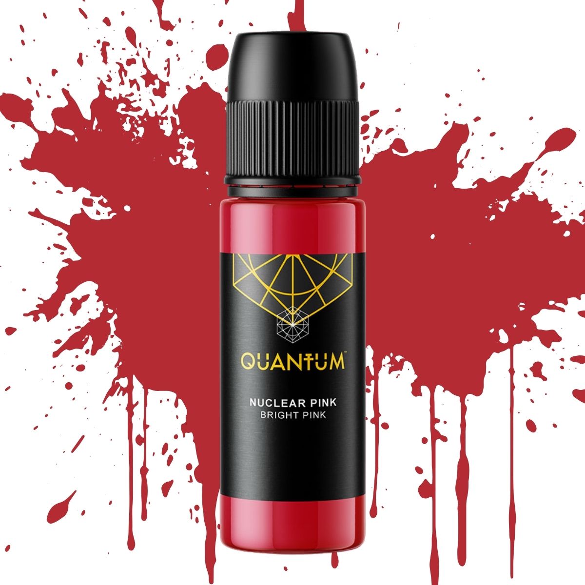Quantum Premium Tattoo Ink - 1oz Nuclear Pink (30ml)