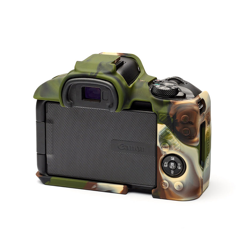 easyCover PRO Silicone Camera Case for Canon R50 Mirrorless Cameras - Camo
