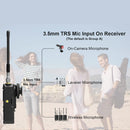 CKMOVA UHF 2-Ch Wireless Mic System 1 Tx with recorder, 1 Rx - VOCAL-MV1