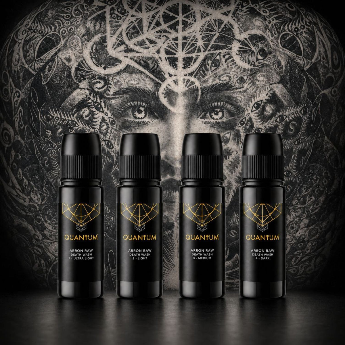 Quantum Ink - 1oz Death Wash 4 x Set