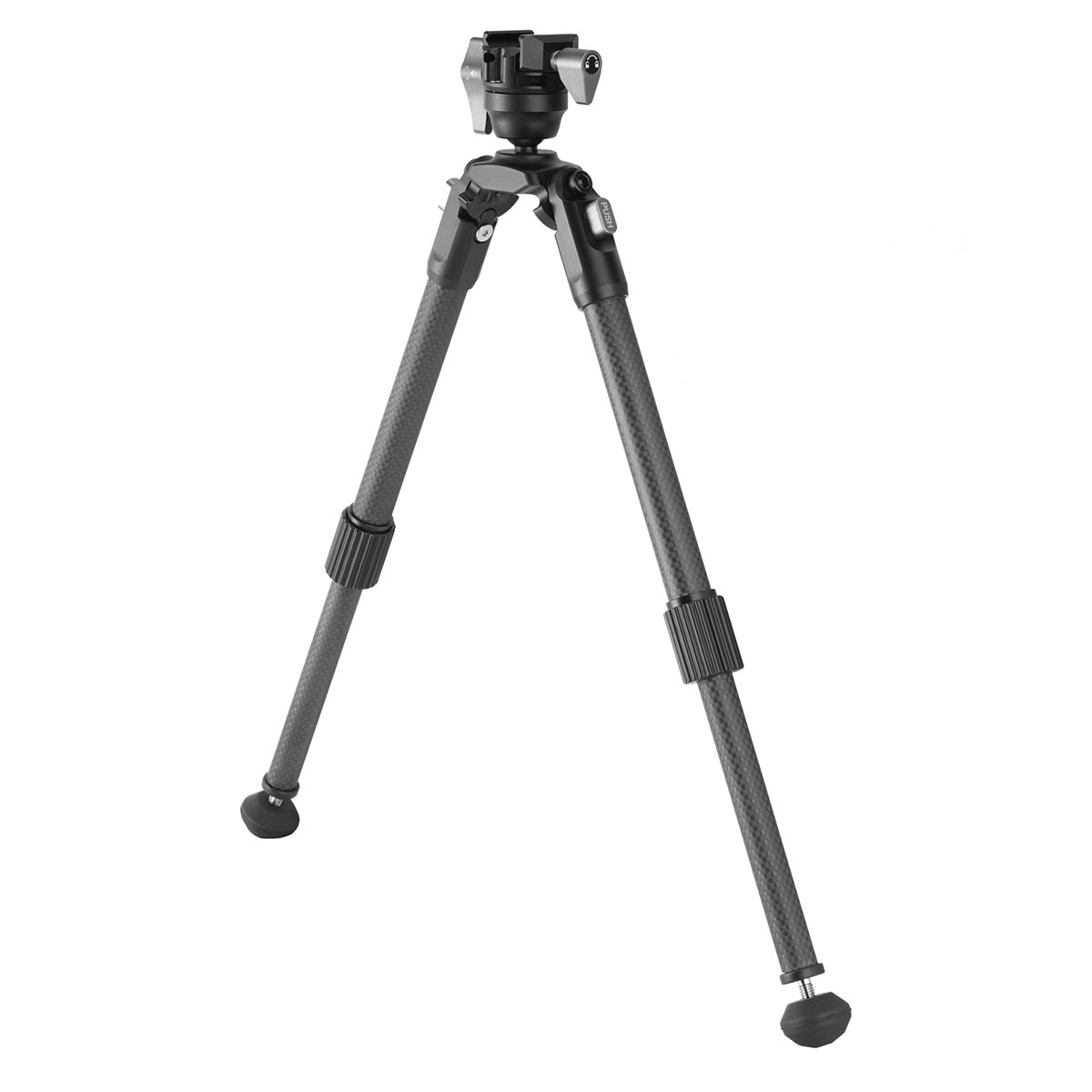 Vanguard EQ-PRECISION 2QSC Carbon Fiber Gun Bipod with Ball Head & Pic Rail – Perfect for Hunting & Target Shooting