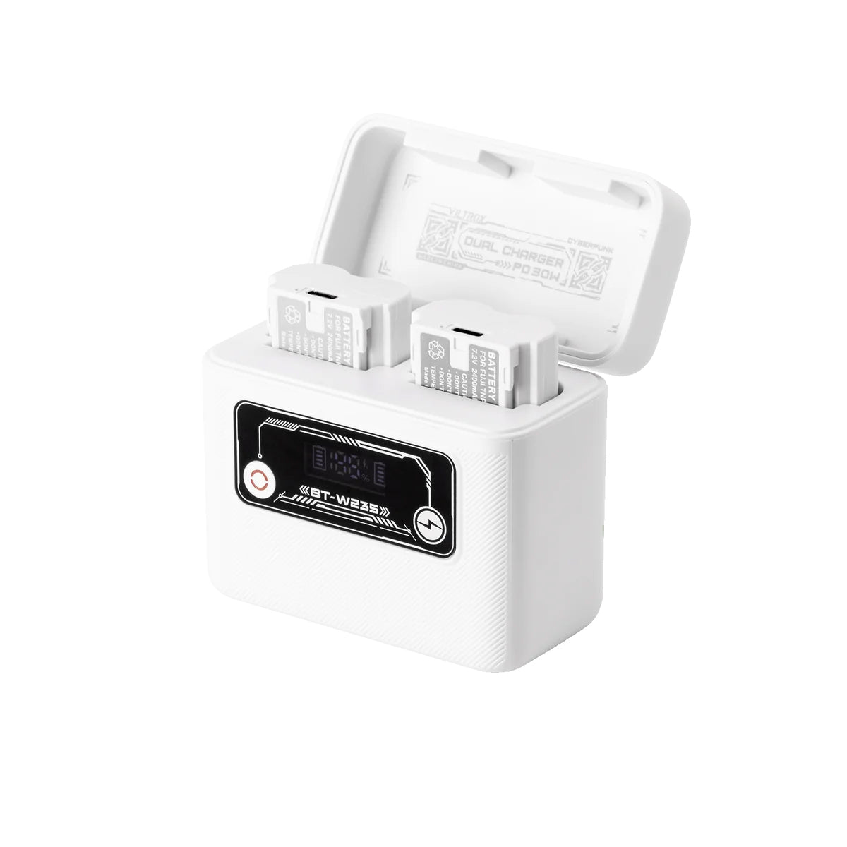 Viltrox BT-W235 5500mAh Dual Purpose Mobile Charging Case for Fuji NP-W235