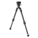 Vanguard EQ-PRECISION 2QSC Carbon Fiber Gun Bipod with Ball Head & Pic Rail Mount – Ideal for Hunting and Target Shooting - Height:-26.5 to 36.5cm
