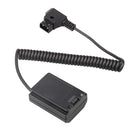 E-Photographic D-Tap to NP-FZ100 Dummy Battery Cable for Sony Mirrorless Cameras