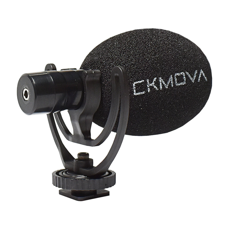 CKMOVA On-Camera Condenser Video Mic for DSLR, Mirrorless & Smartphone-VCM1