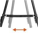 QUEST B38 Portable Shooting Bipod with U-Shaped Yoke