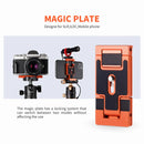 K&F Magic-Plate 2-in-1 Quick Release Plate for Cameras & Smartphones