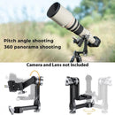 K&F Professional CNC Aluminium Alloy Tripod Gimbal Head Black - KF31-052