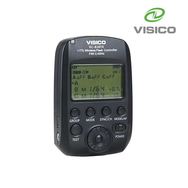 Visico VC-818TXS iTTL Wireless Trigger for Sony Mirrorless Cameras