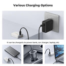 K&F Concept 2-Pack 1040mAh LP-E17 USB-C Fast Charging Replacement Batteries for Canon Cameras