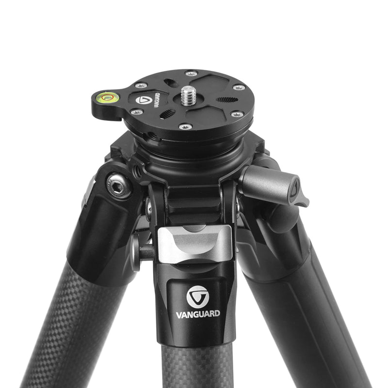 Vanguard ENDEAVOR LT 264 CGM Carbon Fiber Levelling Shooting Tripod Rest with GM-65 Rifle Clamp