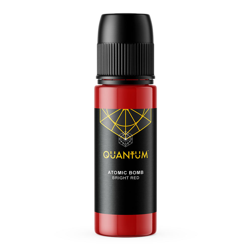 Quantum Premium Tattoo Ink - 1oz Atomic Bomb (Bright Red) 30ml