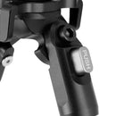 Vanguard Equalizer 3QS A Aluminium Gun Bipod with Quick-Release Pic Rail Adapter – Extended Height Shooting Support (31.8–67.3cm)