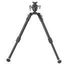 Vanguard EQ-PRECISION 2QSA Aluminium Gun Bipod with Ball Head & Pic Rail Mount – Ideal for Hunting and Target Shooting - Height:-26.5-36.5cm