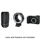 Viltrox Manual Focus Adapter for Nikon lens type G,D,F,S & AI mount to M4/3