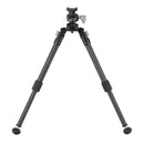 Vanguard EQUALIZER 2QS C Carbon Fiber Pivoting Bipod with Picatinny Rail Height:25-35.5cm