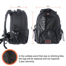 Jenova Niagra Series Professional Back-Pack - X-Large - Black - 11107